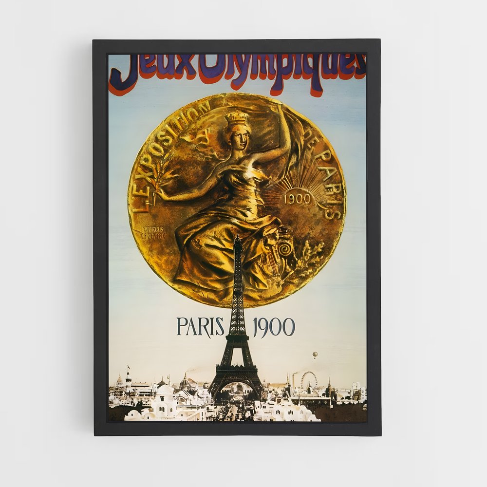 Poster Jeux Olympiques Paris 1924 (vue 2)